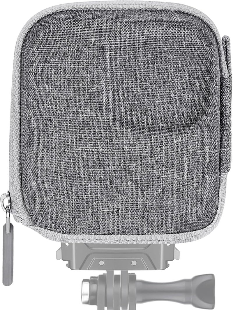 Geekria Portable Carrying Case for Osmo Nano, Travel Storage Case Compatible with DJI Osmo Nano, Water-Resistance Mini Protective Hard, Action Camera Accessories (Light Grey) - Image 1